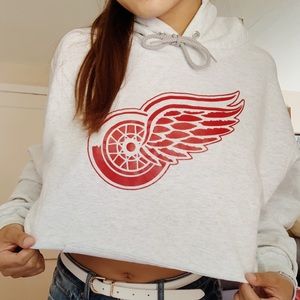 Vintage Detroit Red Wings Hoodie